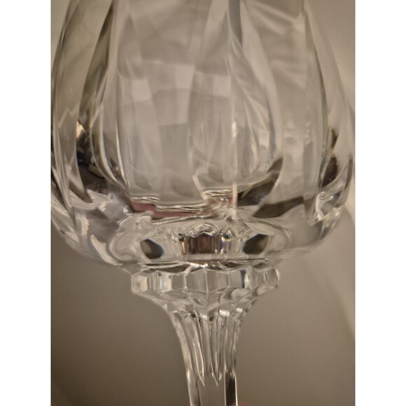 Rare 8 Tiffin Franciscan Arabelle Wine Glasses Germany Crystal - Picture 12 of 13